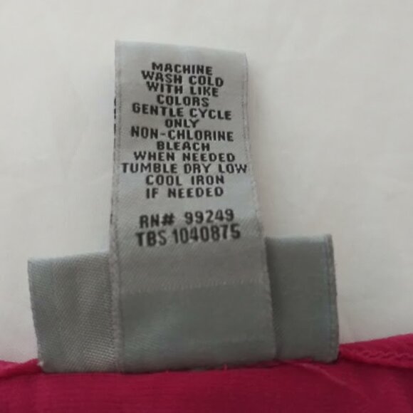 Catherines women's size 2X (22/24) hot pink top - Picture 15 of 15